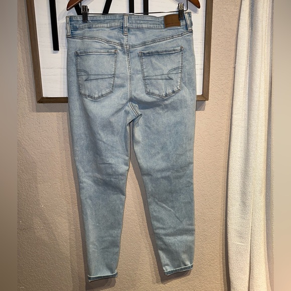 American Eagle jegging denim jeans 14 regular - Picture 3 of 5